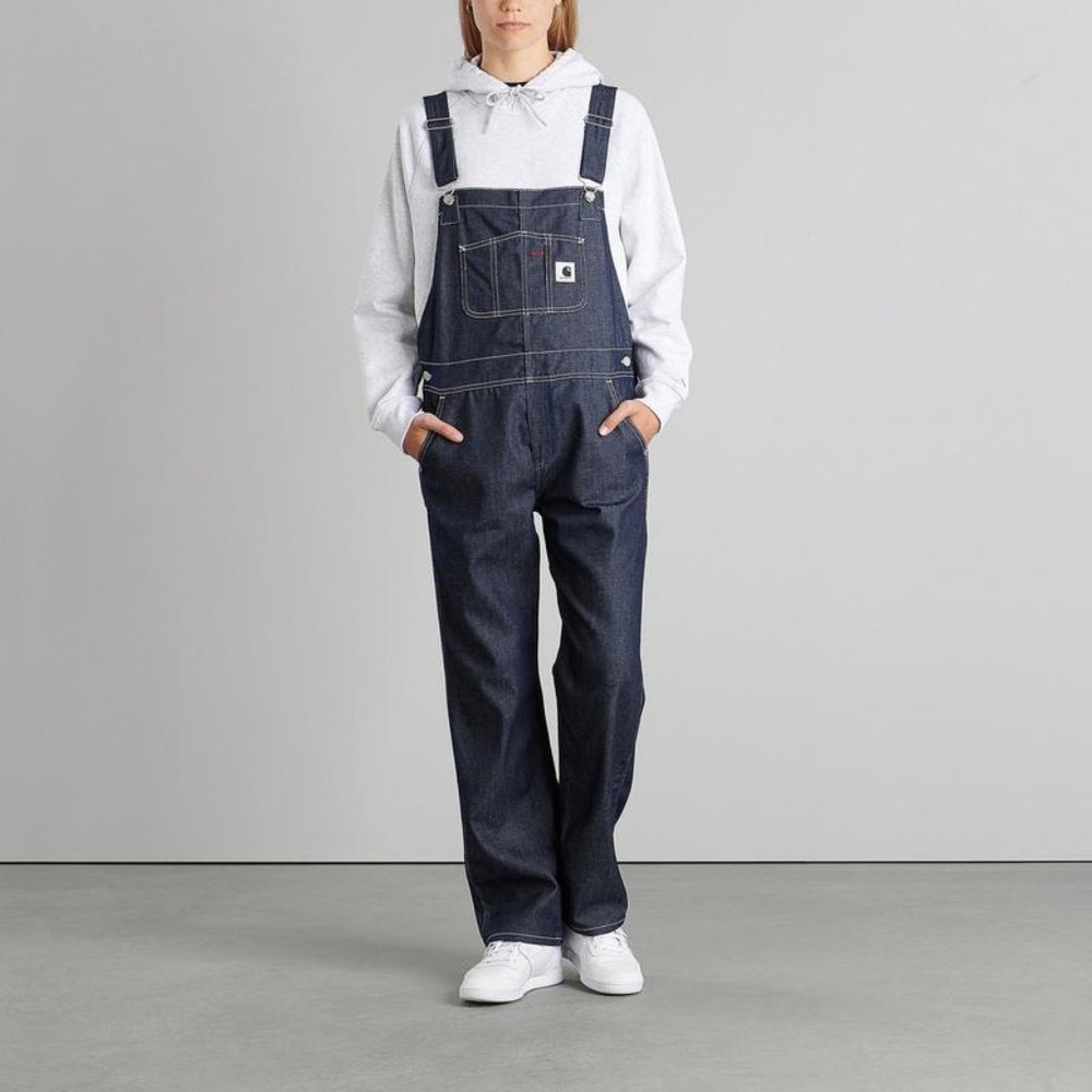 Carhartt WIP Bib Jay Cut Overalls - Blue Rigid(XS)